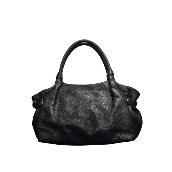 Kate Spade Berkshire Road Stevie Black Leather Satchel Shoulder Bag Classic - Picture 2 of 12